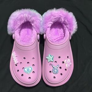 Aespa X Crocs brand new with tags. WOMEN 6/MEN 4
